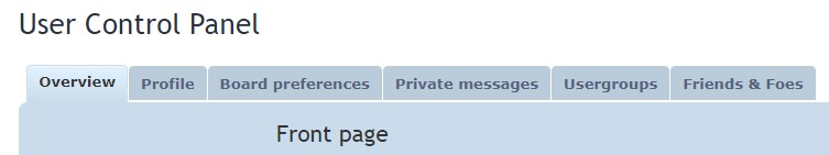 Screenshot - Romeos User Control Panel menu.jpg