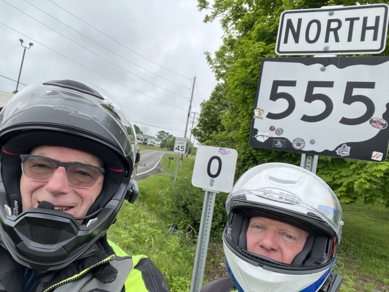 Brian and Roger  Mile marker "0"