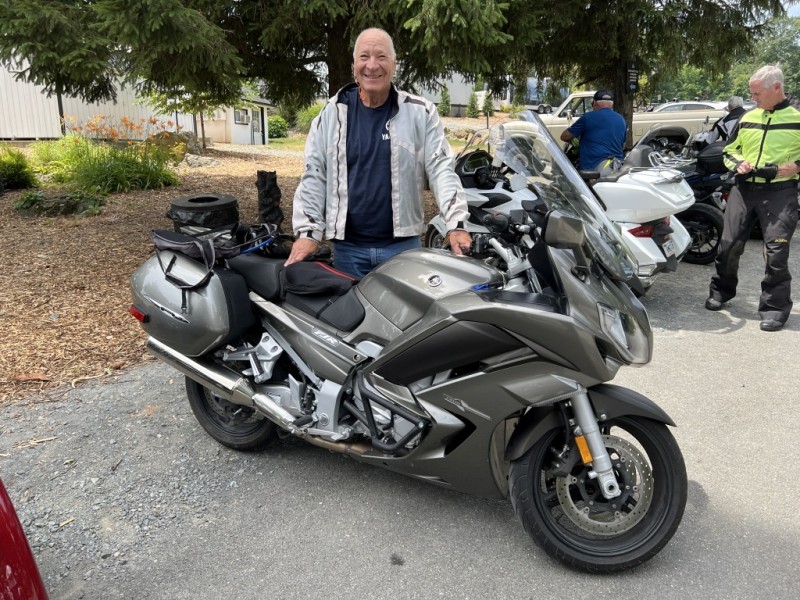 Tyler G. and his Yamaha FJR