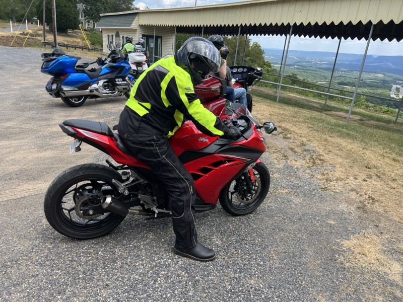 I think you can see, Jon is really enjoying his ride...