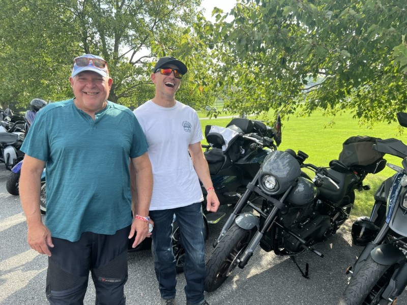 Ralph and his son Eric