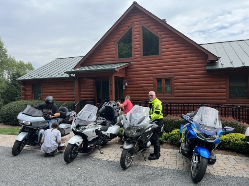 This is one of the houses that veteran's stay in when they come to Boulder Crest