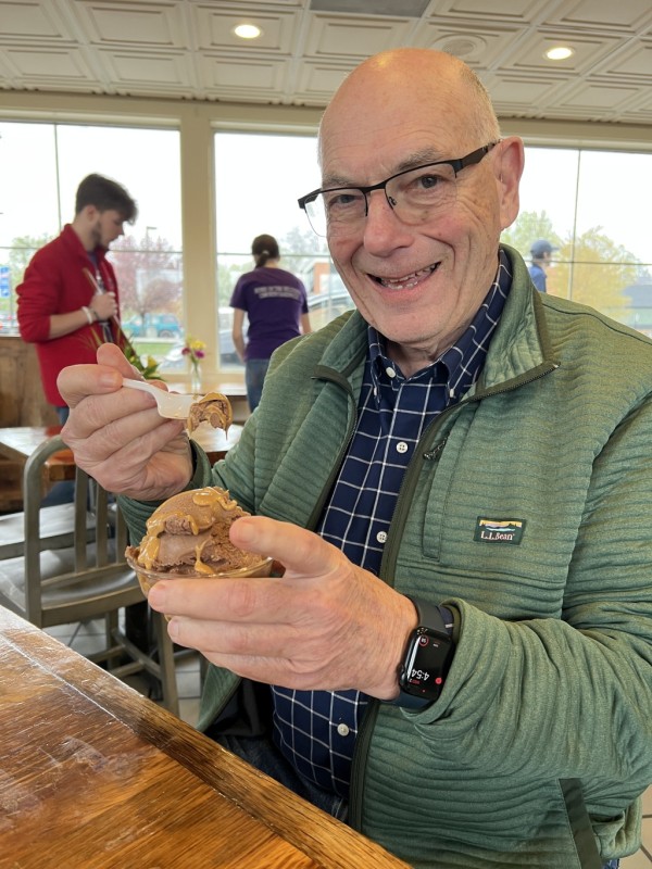 Of course, every good trip ends with ice cream.