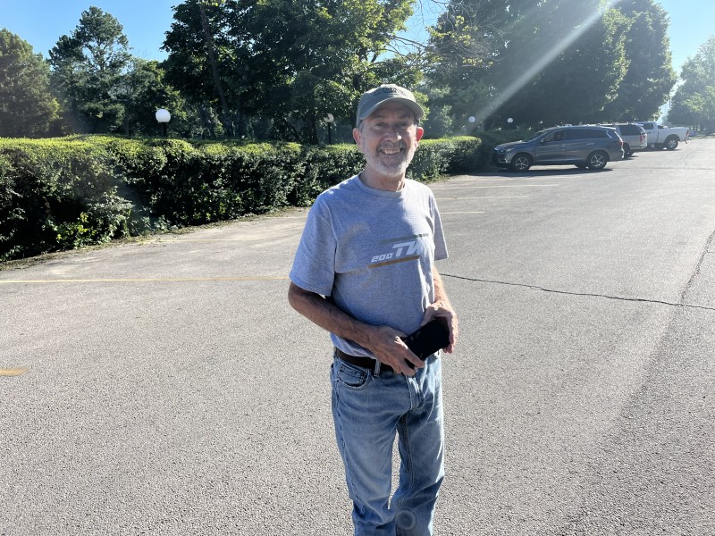 Mike is pumped-up to try the Gaston’s buffet. His first time at Gaston’s.