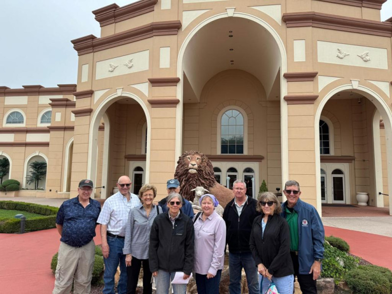 Out of camera range were Linda, Steve and Melissa