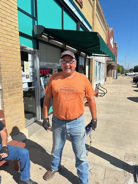 Thanks Chuck for the nice flag display on 4 Highway!