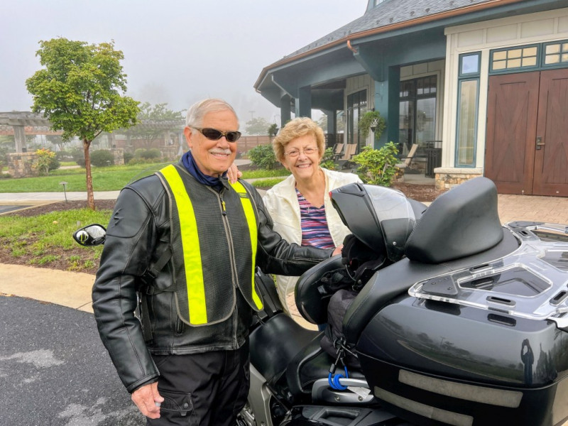 Our fearless leader Tom and his wife Kathy