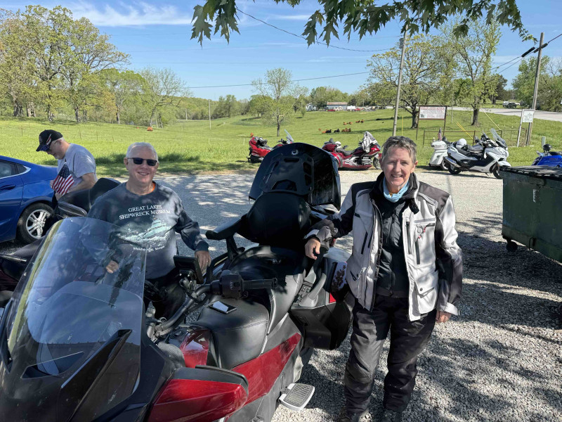 All the way in from Kansas