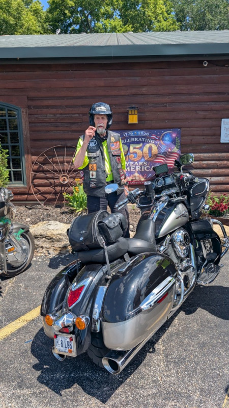 LOUD and his new bike