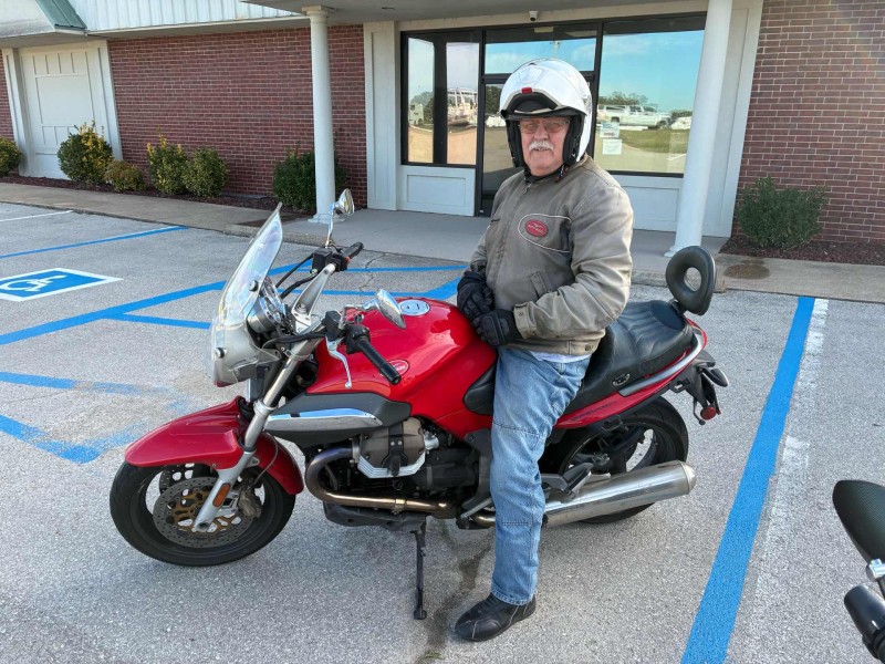 Neil was kind enough to loan me his Corbin seat for the trip to Ash Flat. Wow. I priced one as soon as I got home. Just $1500.